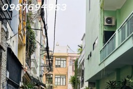 QUẬN 10, NGUYỄN GIẢN THANH - HẺM 2 XE HƠI - KHU AN NINH, YÊN TĨNH - CĂN GÓC THÔNG THOÁNG - 5x15 75M2 - 3 TẦNG BTCT - TIỆN CHO THUÊ VA Ở CHỖ ĐẬU XE